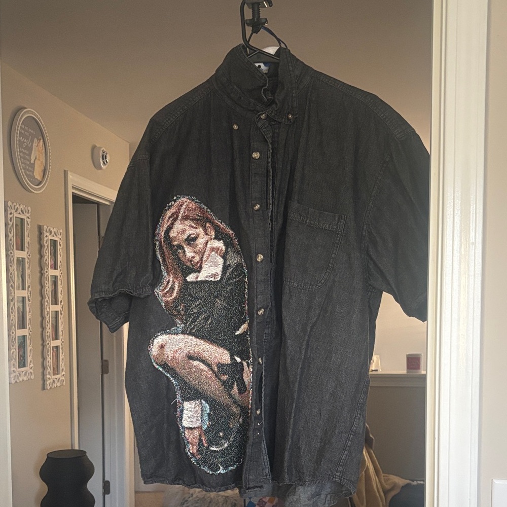 Custom Made Mariah The Scientist Collared Shirt (unisex)